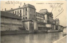 Commercy, Le Chateau vu du Chemin de fer