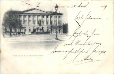 Chambery, Palais de Justice et Monnument Favre