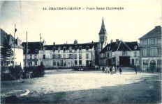 Chateau-Chinon, Place Saint-Christophe