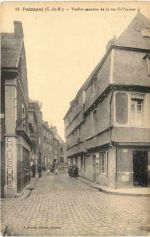 Paimpol, Vierlles maisons de la rue St.Vincent