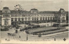 Toulouse, La Gare Matabiau et le Canal du Midi