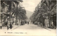 Toulon, LÀvenue Colbert