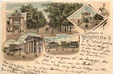 Souvenir de Rochefort - Litho