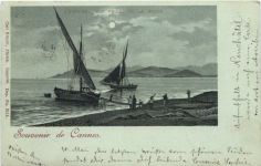 Souvenir de Cannes - Litho