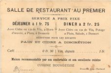 Trouville sur Mer - Restaurant D Honfleur