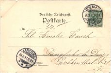 Gruss aus Colmar - Litho