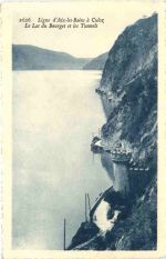Ligne d Aix les Bains a Culoz, Le Lac du Bourget et les Tunnels