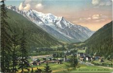 Argentieres et le Mont Blanc