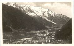 Argentieres et le Mont Blanc