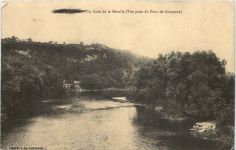 Un Coin de la Moselle (Vue prise du Pont de Scarpone)