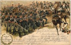 1. GR z F bei Gross Görschen - Litho