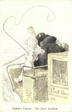 Künstler AK Herm. Kaulbach - Postillon d amour