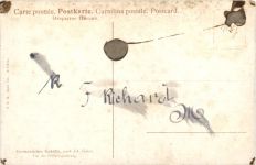Künstler AK - Joh. Gehrts - Germanische Gehöfte