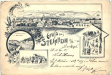 Gruss aus Steinheim a. Albuch und Wenthal - Vorläufer
