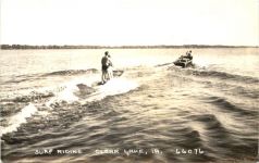 Surf Riding - Clear Lake Iowa