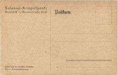 Kolonial Kriegerspende - Diamantengewinnung