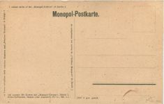 Die Jungfrau - Monopol Postkarte