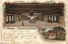 Gruss aus Niedesachsen - Flett - Litho