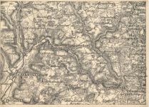 Streitberg Muggendorf Gössweinstein - Landkarte