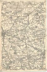 Ypern Menin - Landkarte