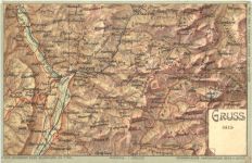 Bozen - Landkarte