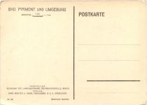 Bad Pyrmont und Umgebung - Landkarte