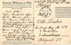 Leipzig - Wehrmann in Eisen