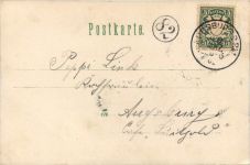 Gruss aus Herrgottsruh - Litho - Friedberg