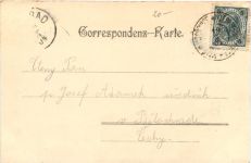 Gruss aus Schwadowitz - Litho