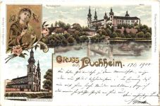 Gruss aus Puchheim - Litho - Attnang