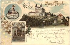Gruss aus Maria Plain - Litho