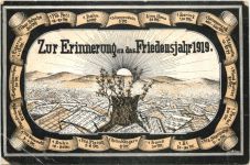 Zur Erinnerung an das Friedensjahr 1919