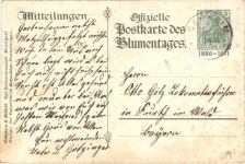 Silberne Hochzeitsfeier Württemberg 1911 - Ganzsache