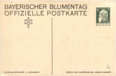 Bayrischer Blumentag - Ganzsache