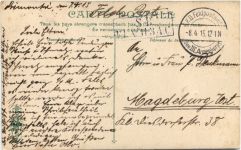 Treport - L Heure du bain - Feldpost