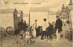 Blankenberghe - Scene de plage