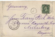 Greetings from Harvard - Boston 1899