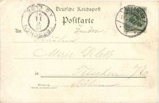 Gruss aus Schandau - Litho 1897