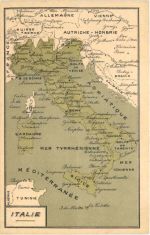 Landkarte - Italie
