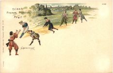 Künstler AK Kleinhempel - Frisch fromm Fröhlich Frei