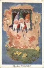 Zwerge - Ostern - Künstler Kränzle