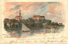 Gruss aus Starnberg - Litho
