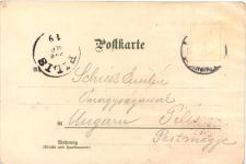 Bacharach - Wernerkapelle - Litho