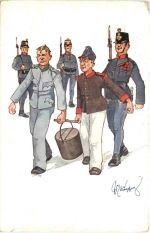 Künstler Ak - Humor Österreich