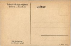 Kolonien - Krieger Spende - Jung-Afrika wird geimpft