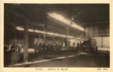 Cuxac - Interieur du Marche