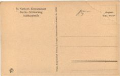 Berlin-Schöneberg - St. Norbert-Krankenhaus