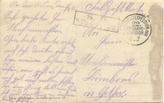 Stenay - Französische Artillerie auf dem Marktplatz - Feldpost 22. Res. Div