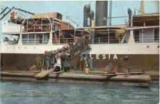 Port Said - Embarquement de charbons
