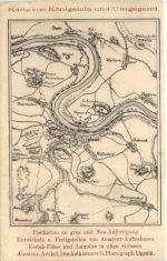 Karte von Königstein und Umgegend